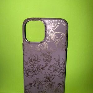 Velvet Caviar Dusty Rose Chrome Floral iPhone 12 Pro Max Case